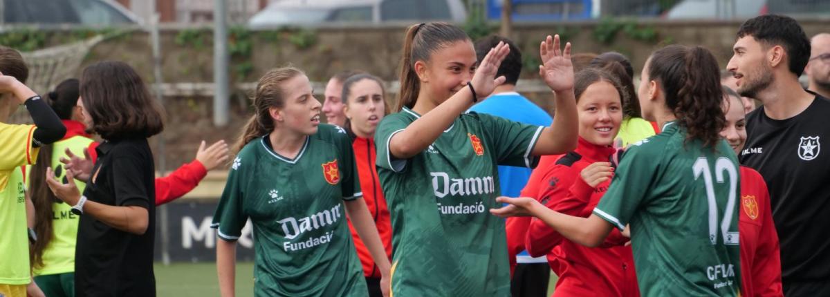 L'equip després d'un gran partit